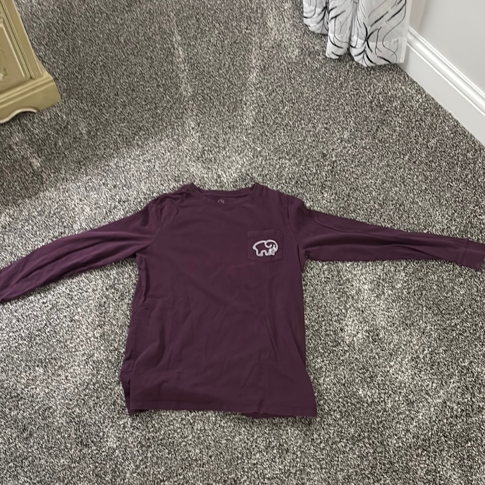 Ivory Ella Plum Long Sleeve Shirt